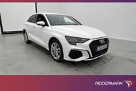 Audi A3 Sportback 45 TFSI e 245hk S-Line Cockp 4,95% Ränta