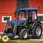 TRAKTOR LOVOL 75 HK 4WD MED FRONTLASTARE, STAGE V