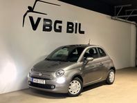 Fiat 500 Hybrid Cult 70HK PLUS Carplay Navi 1brukare