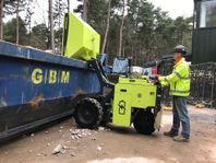 Batteridriven minidumper