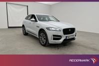 Jaguar F-Pace 20d AWD 180hk R-Sport Meridian Kamera GPS Drag