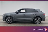 Audi Q8 50 TDI Q 286hk S-Line Cockpit Pano Matrix Luft Drag