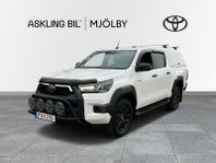 Toyota Hilux D-CAB 2.8 204HK 4WD Invincible Skinn Kåpa Moms