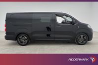 Peugeot Expert CrewVan L3 177hk Värm Dragkrok B-Kamera MOMS