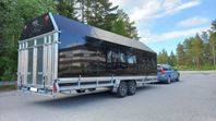 REKO BILTRAILER MED ALUMINIUMKÅPA 650x212 / 530x212cm 3500kg