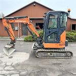 Hitachi ZX26U-5A CR - Minigravemaskine / mini excavator 2,7