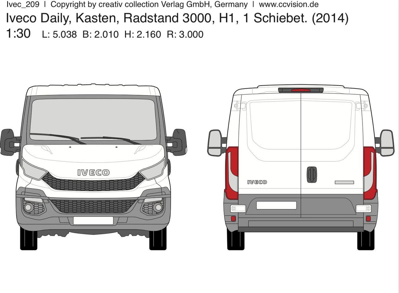 Iveco Daily 35-120 Van 2.3 JTD Hi-Matic, 8-trinn, 116hk, 2021