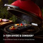 Kamado Joe Kolgrill Classic Joe III,  Divide & Conquer, vagn