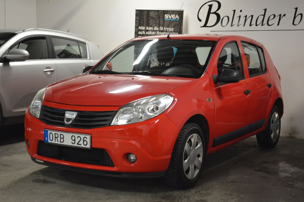 Dacia Sandero 1.6 E85 Manual, 87hp, 2010
