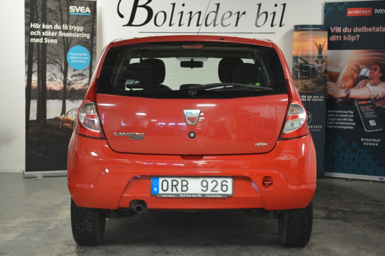 Dacia Sandero 1.6 E85 Manual, 87hp, 2010