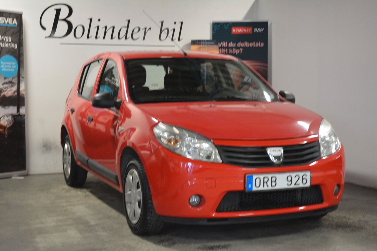 Dacia Sandero 1.6 E85 Manual, 87hp, 2010