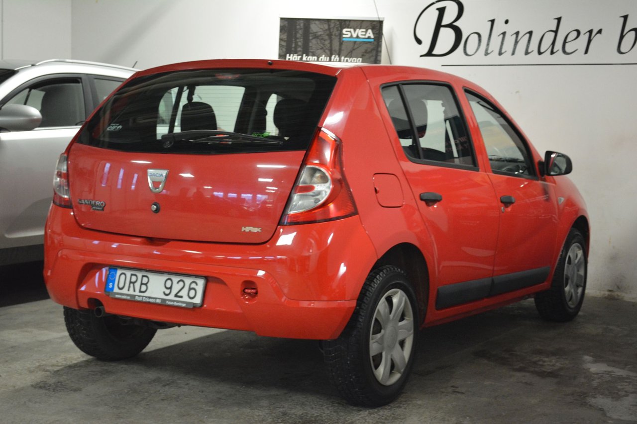 Dacia Sandero 1.6 E85 Manual, 87hp, 2010