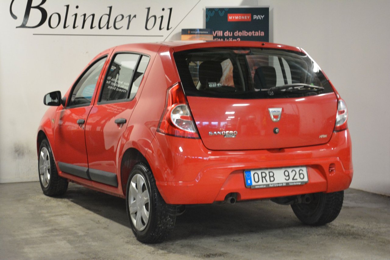 Dacia Sandero 1.6 E85 Manual, 87hp, 2010