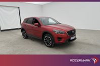 Mazda CX-5 2.2 AWD 175hk Optimum Kamera BOSE Skinn Navi Drag