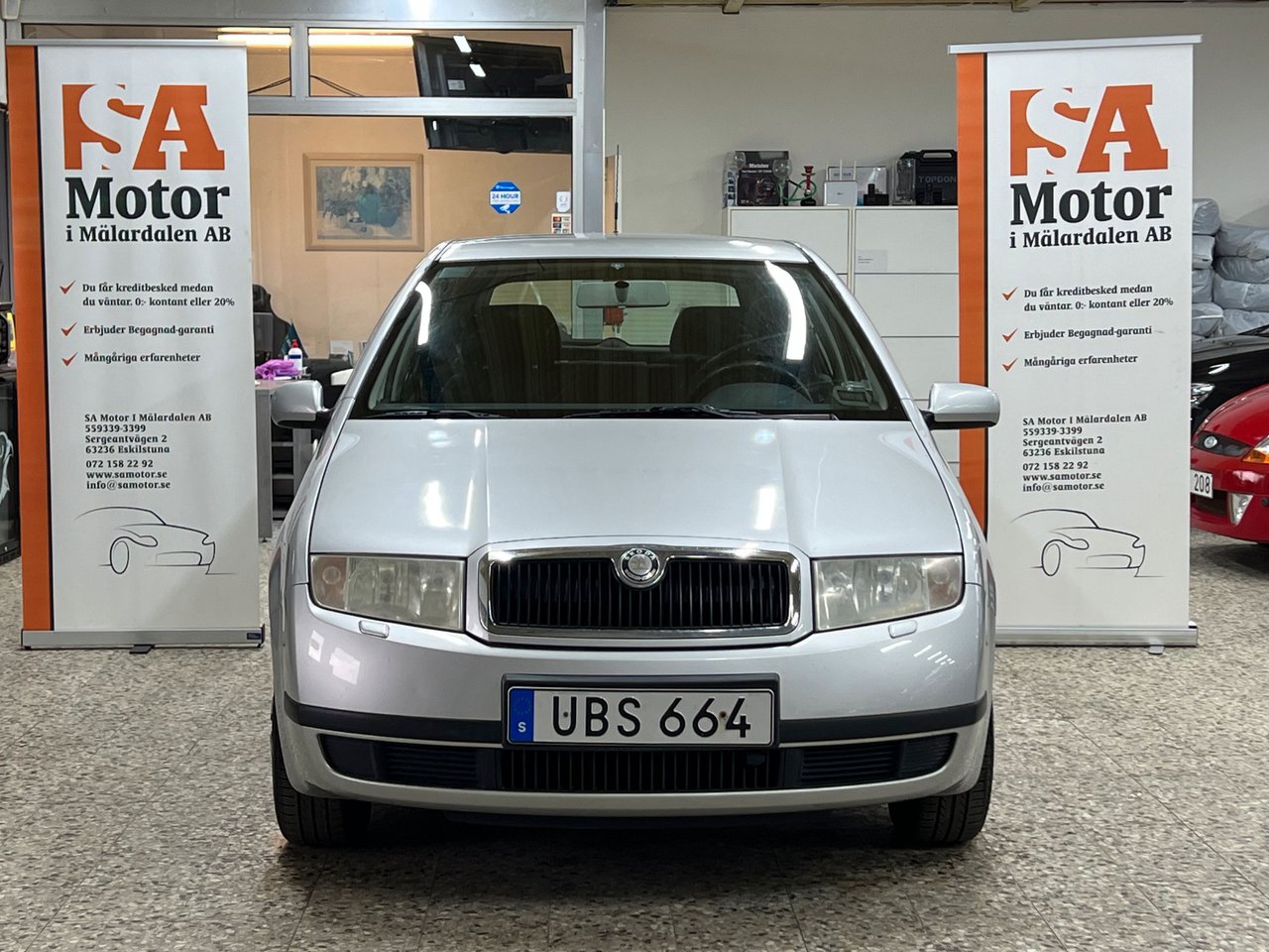 Škoda Fabia 1.4 MPI Manuell, 5-trinn, 68hk, 2003