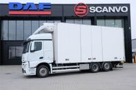 Mercedes-Benz Actros 2551 6x2*4 FNA skåpbil med Thermo-King