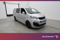 Peugeot Expert CrewVan L3 177hk Värmare Drag PDC 5-Sits MOMS