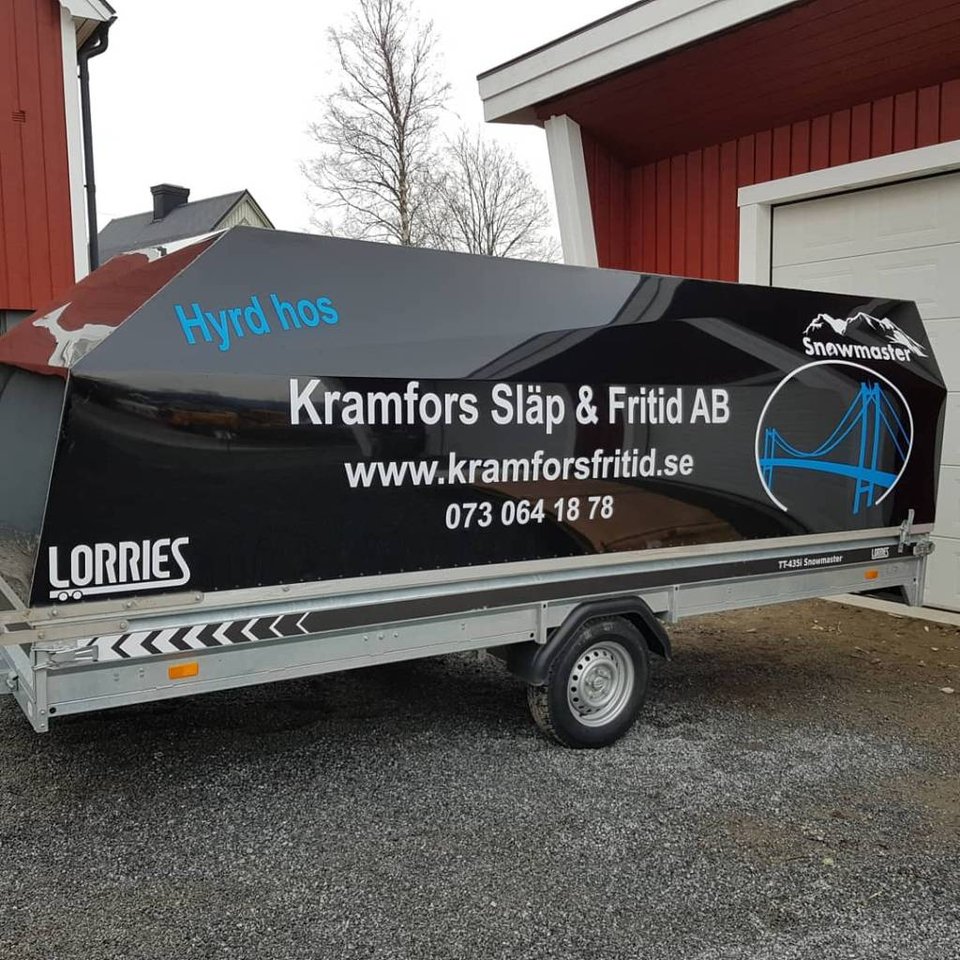 UTHYRES Kåpsläpvagn - KRAMFOR...