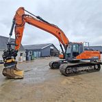 Doosan DX340 LC-5 - 37 ton   -   Engcon rotortilt