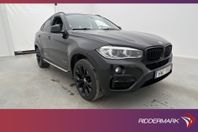 BMW X6 xDrive30d Taklucka H/K Navi Fjärr-Värm Komfort Drag