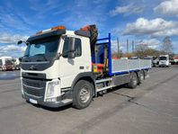 Volvo FM450 Brädgårdsbil stor kran