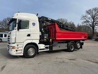 Scania R440 6x2*4 Kranväxlare Euro 6 inkl Flak & Skopa