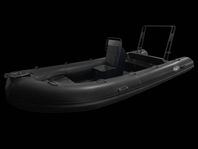 BlackWolf DLX 460 ribbåt med Hypalon pontoner