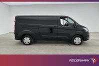 Ford Transit Custom L2 2.0TDCi Värmare Dragkrok 3-Sits MOMS