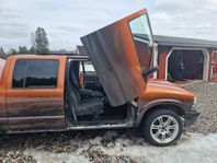 Chevrolet s-10 Extended Cab 4.3 V6 4WD Hydra-Matic måsvinge.