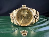 Rolex Oyster Datejust 16018 36mm 18K Jubilee