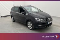 Volkswagen Sharan 150hk Premium 7-sit Pano Värm El-dörr Drag