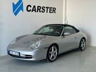 Porsche 911 996 Carrera Cabriolet Manuell Svensksåld Lågamil