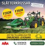 John Deere Frontrotorslåtterkrossar