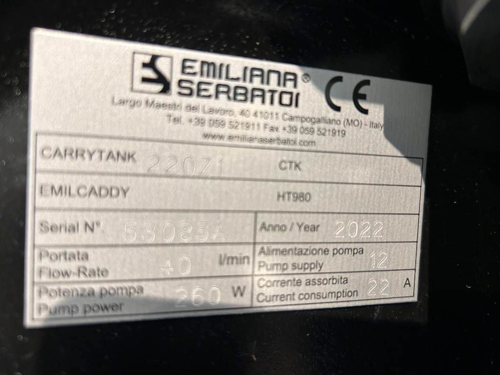 Emiliana Serbatoi Diesel 220L