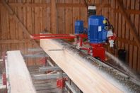 Bamsesågen sågverk - Kraftig stålkonstruktion - KAMPANJ