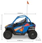 Polaris RZR 200 LE Blue Troy Lee Kampanj -23