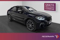 BMW X4 M40d 326hk Innovation Pano Värm H/K HUD 360° Drag