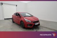 Kia Cee´d Pro GT 1.6 GDI 204hk Sensorer Rattvärm Farthållare