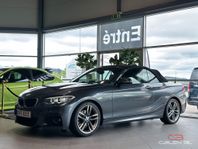 BMW 220 d Cab Full M-Sport HiFi Skinn Keyless Rattvärme