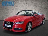 Audi A3 Cab 1.4 TFSI 125hk S-Line Läder Eu6