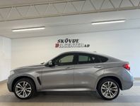 BMW X6 xDrive 30d M-Sport/Nyservad/Värmare/Drag/GPS/LED/Skin