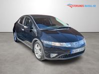 Honda Civic 5-dörrar 1.8 i-VTEC M-värm 2,95% Ny Besiktad