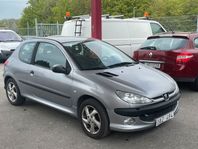 Peugeot 206 1.6 XS | Nybesiktigad | Nyservsd