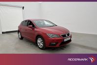 Seat Leon 1.2 TSI 110hk Style Kamera Navi Drag 0,48l/mil