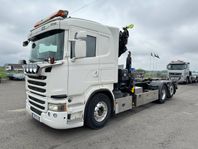 KRANVÄXLARE SCANIA G480 PLOGUTRUSTAD NÄSTAN NY KRAN