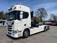 Scania R530 V8 6x2*4 Kranväxlare Hiab 232-E5 Kran