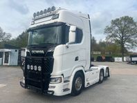 Scania S580 V8 6x2 Next Gen Dragbil Hydraulik