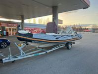 Zodiac Pro Open 650 med Evinrude E-tec 150hk -2010