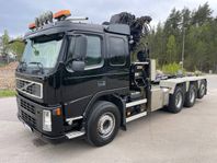 Volvo FM400 8x4 tridem kranväxlare/Hiab 220/EURO5