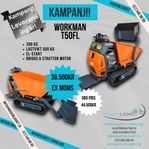 Workman T50FL minidumper. KAMPANJPRIS & FRI HEMLEVERANS!